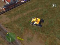 une photo d'Ã©cran de Blast Corps sur Nintendo 64